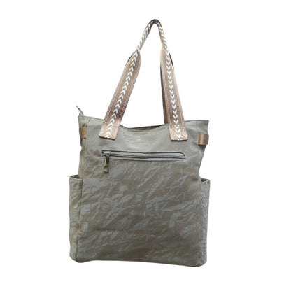 Versatile Vertical Tote Bags (Brown)