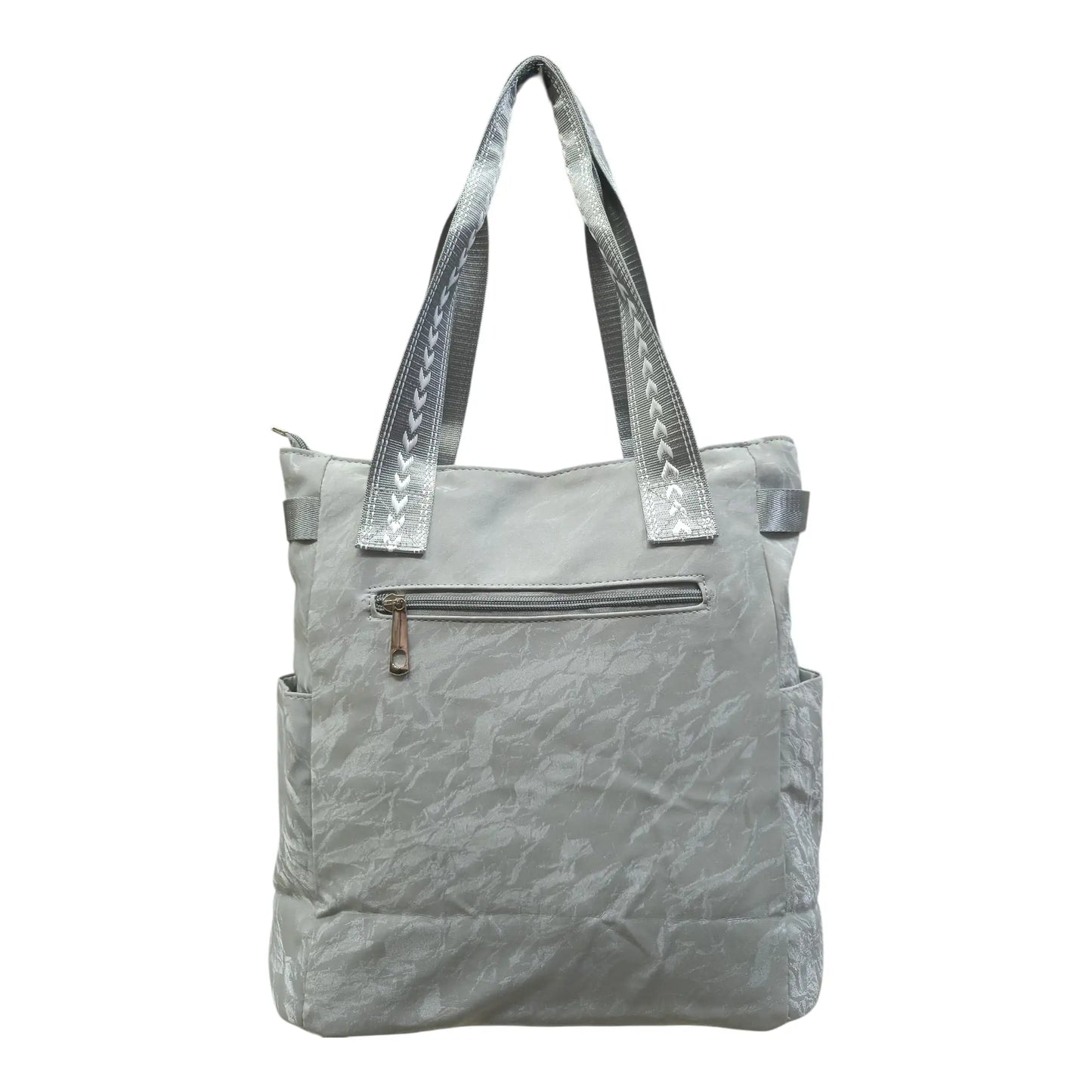 Versatile Vertical Tote Bags (Silver Grey)