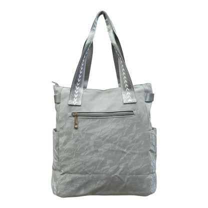 Versatile Vertical Tote Bags (Silver Grey)