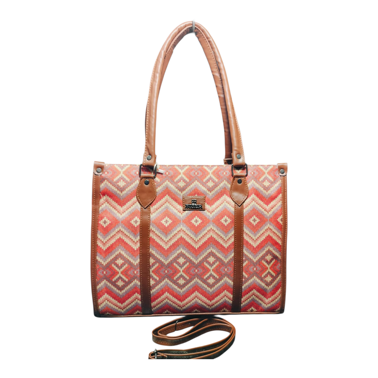 Printed Heritage Handbag (Lehri)