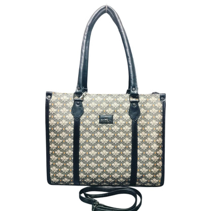 Printed Heritage Handbag (Black Printed)