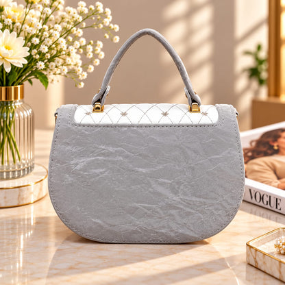 Soft Feel Sling Bag (Grey)
