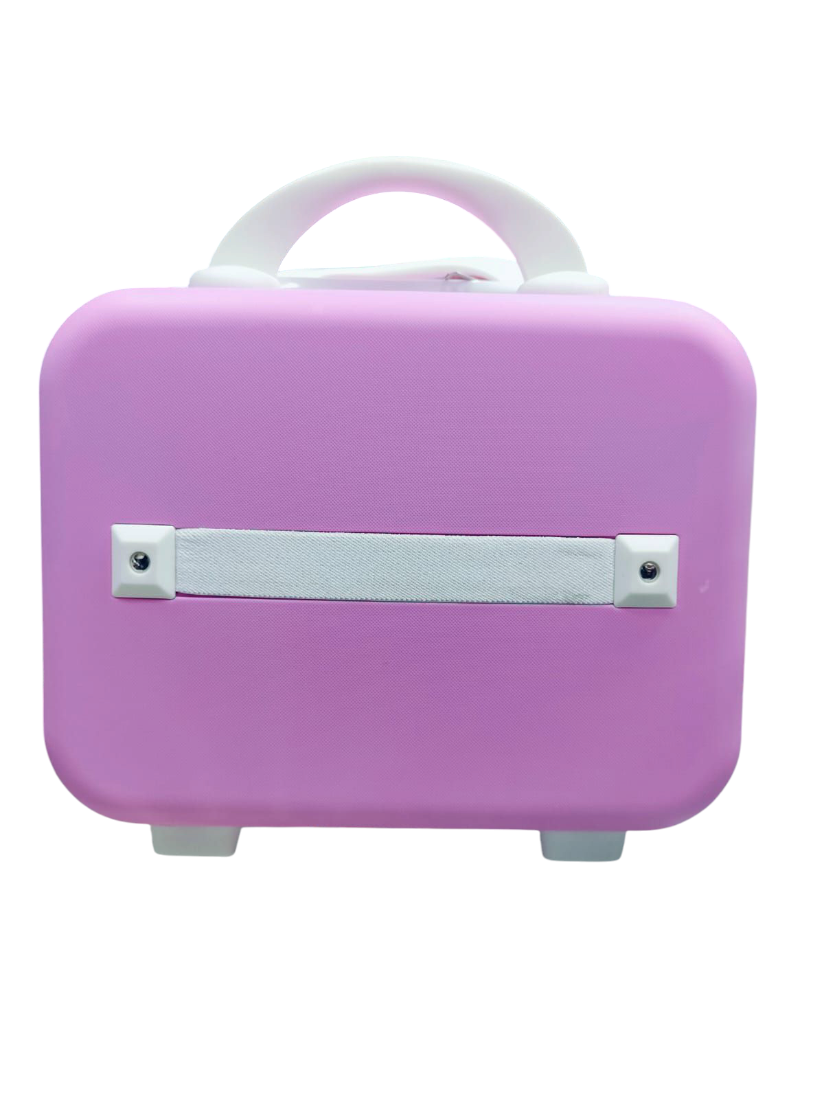 Kitty Mini Suitcase - Pink & White Combination