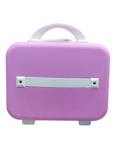 Kitty Mini Suitcase - Pink & White Combination