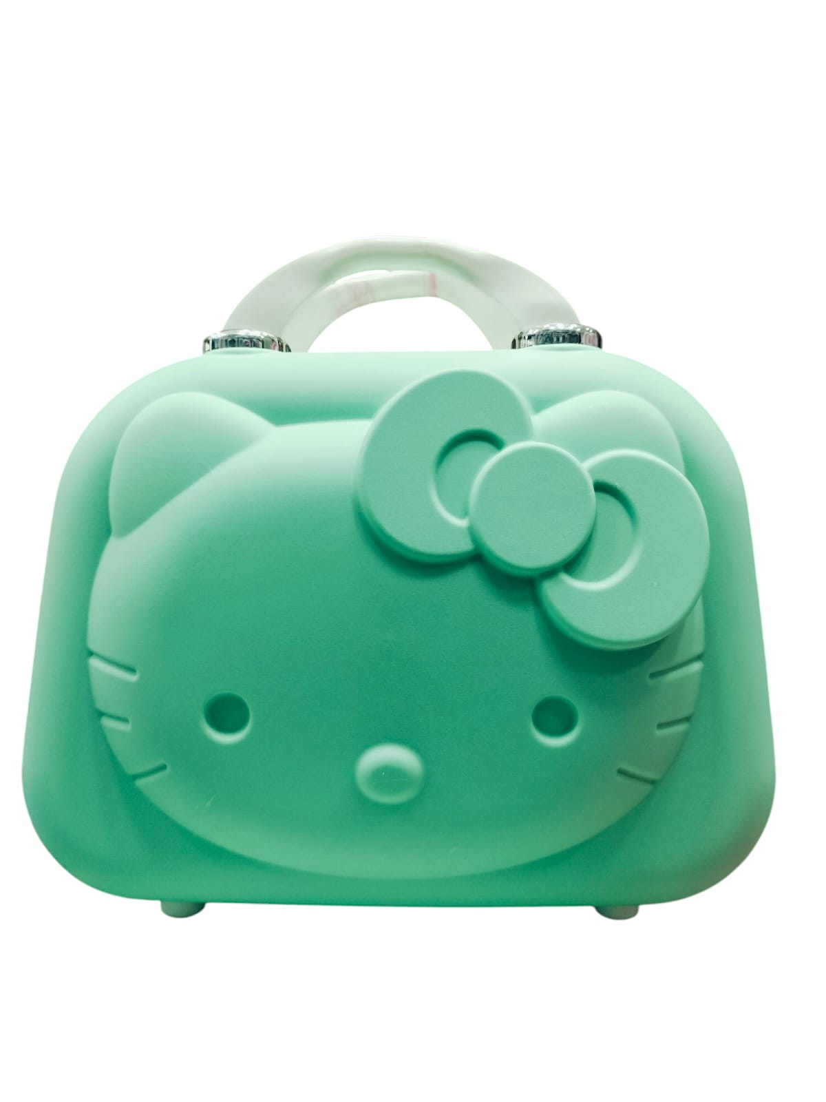 Mint Green Kitty Mini Suitcase - Image 2
