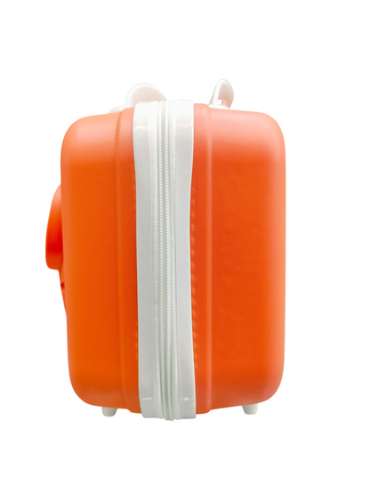 Orange White Combination Kitty Mini Suitcase - Image 4
