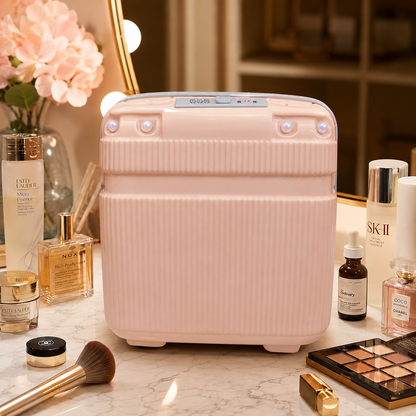Vertical Mini Suitcase(Peach)