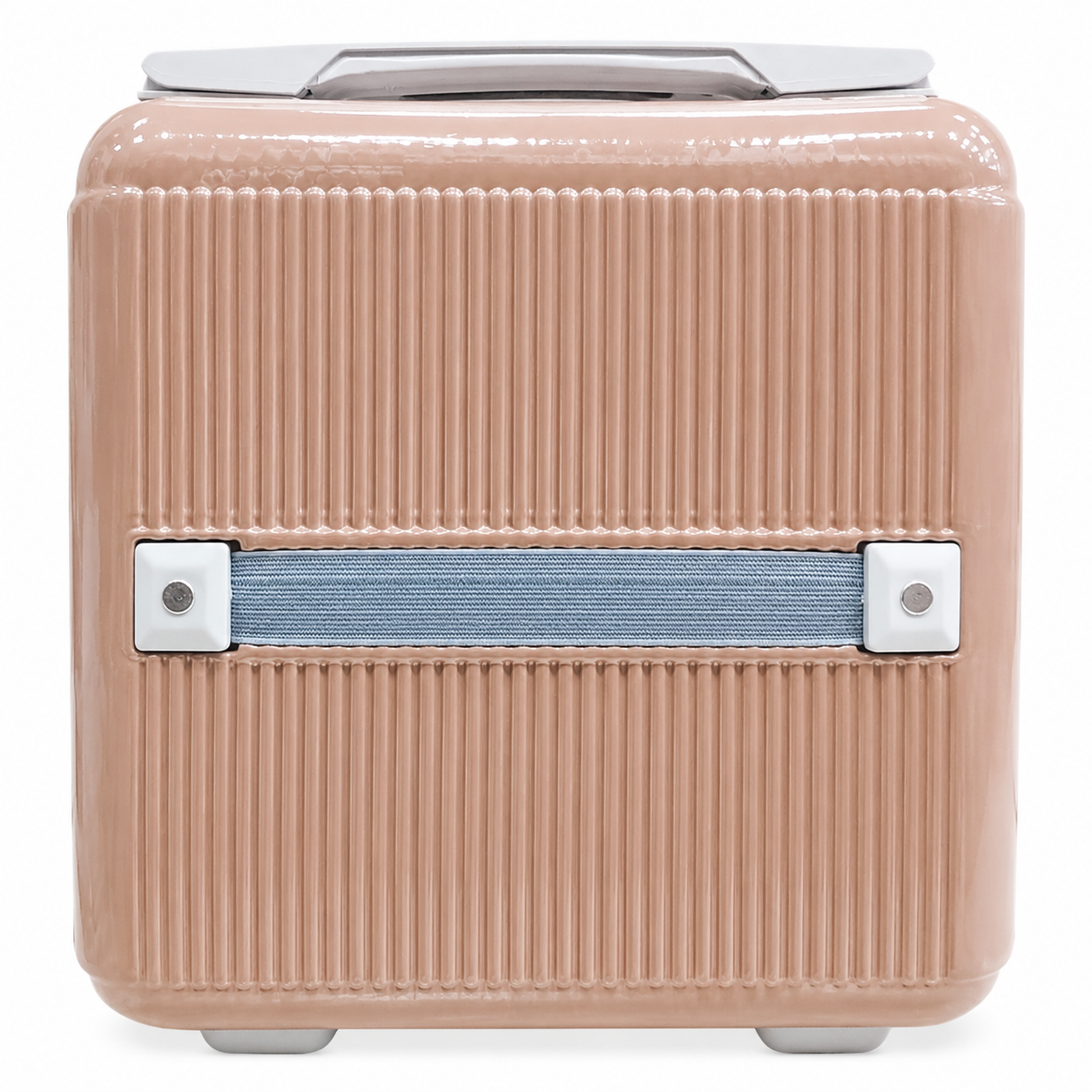 Vertical Mini Suitcase(Brown)