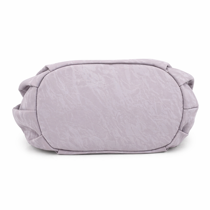 Versatile Round Base Tote Bags (Purple)