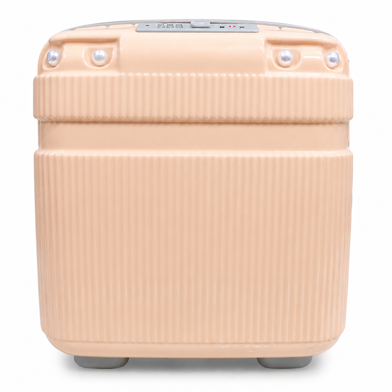 Vertical Mini Suitcase(Peach)