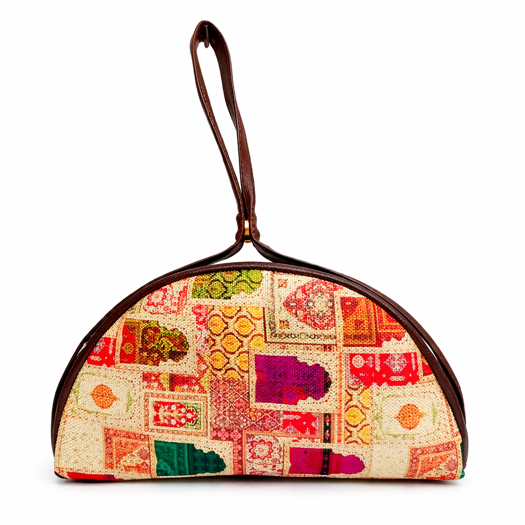 Wristlet Cum Sling Bag (Multicolor)