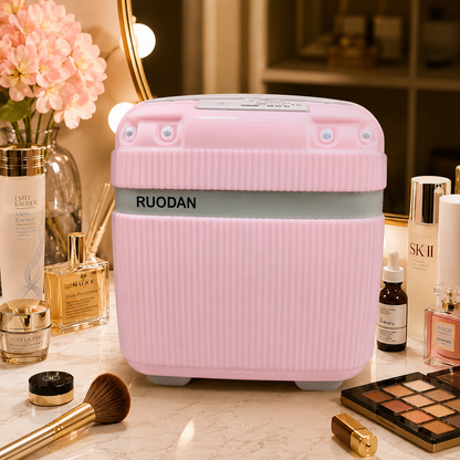 Vertical Mini Suitcase(Pink)