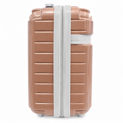 Vertical Mini Suitcase(Brown)