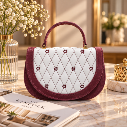 Soft Feel Sling Bag(Maroon)