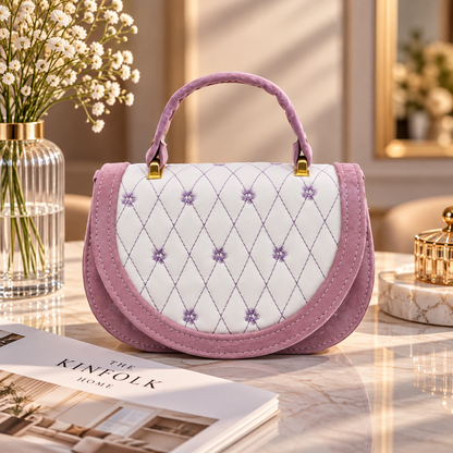Soft Feel Sling Bag (Pink)